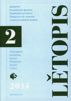 Titel Lětopis 61, 2014, Heft 2